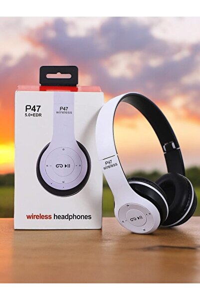 Genel Markalar BLUETOOTH KULAK ÜSTÜ KULAKLIK KATLANABİLİR HAFIZA KARTLI FM RA...