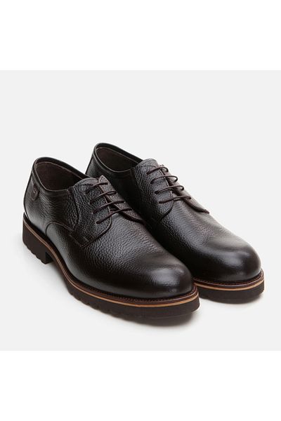 Hotiç Genuine Leather Brown Men's Casual Shoes
