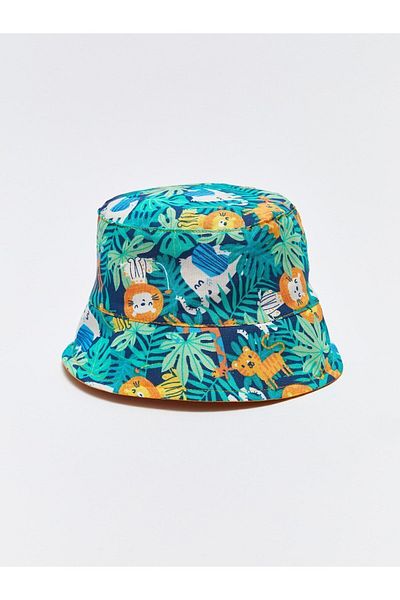LC Waikiki LCWaikiki cute animal Print Baby Boy Bucket Hat
