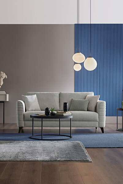 Enza Home Grace 2'li Koltuk - Krem