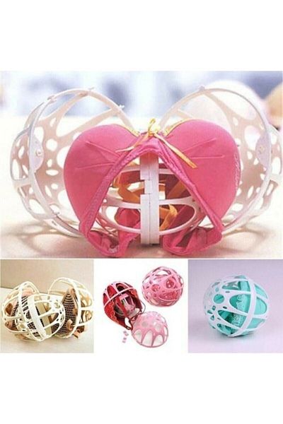 Malzek 3 Plastic Bra Washing Balls - Protective