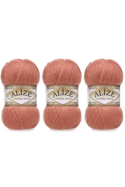 Alize Angora Gold 100g 3 Colorful Knitting Yarn - 102