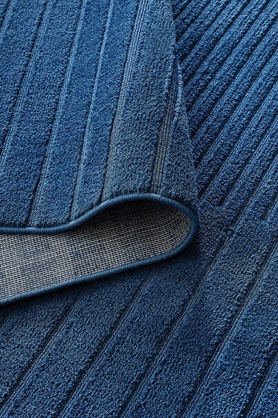 Enza Home Celia Modern Özel Tasarım Dokuma Halı - Petrol