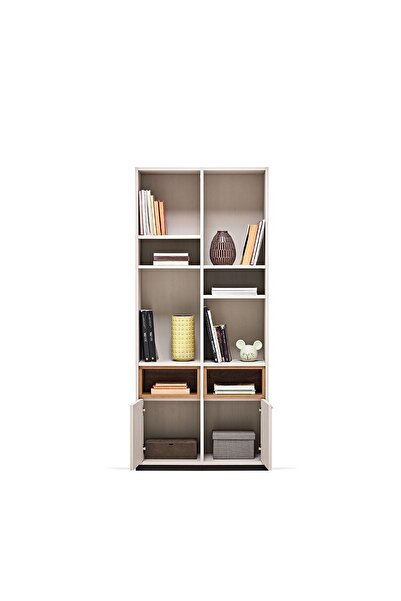 Enza Home Loreto Kitaplık - Kırık Beyaz