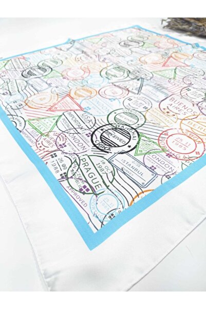 Fular Marketi Αγοράστε 5 Πληρώστε 4 The Name Pattern - Reyon Silk Bandana Η τιμή είναι για 1 τεμάχιο