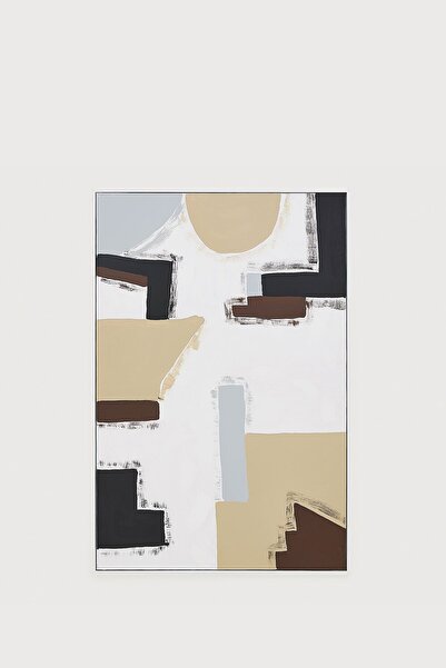 Enza Home Koi Çerçeveli El Yapımı Tablo