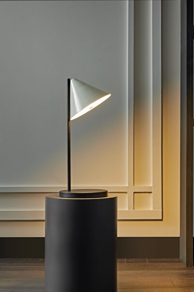 Enza Home Lea Abajur Beyaz