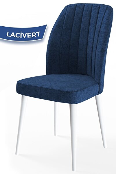 Canisa Etra Serisi, Gürgen Ayaklı 1.sınıf Yemek Odası Sandalye,lacivert Sanda...