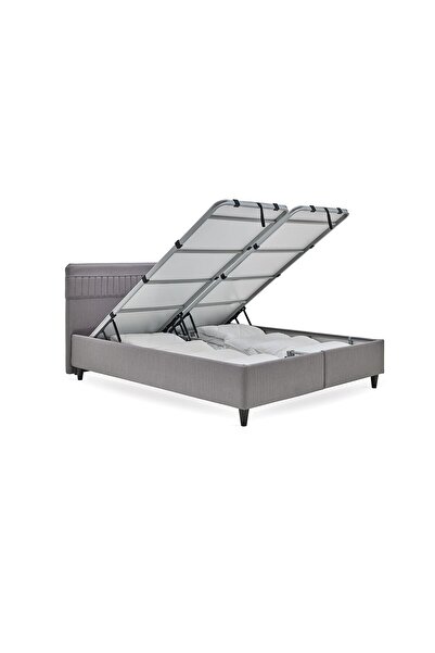 Yataş Somni Baza, Nano Başlık Çift Kişilik 2'li Set - Kahverengi