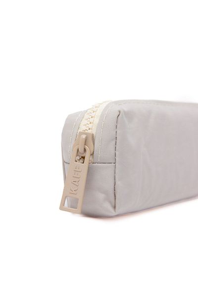 FCSTORE Beige Color Unisex Pencil Case - Waterproof, Single Compartment Pocket