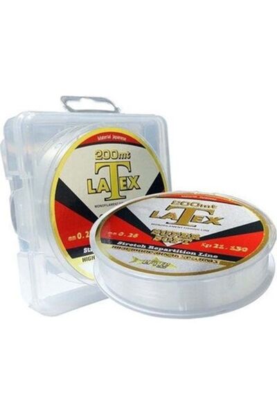 EFFE خط صيد بكرة لاتكس 0,23 مم --- معلق 200 مترقطعة واحدة شفافة