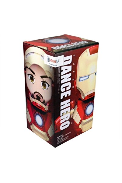 OMZ 1 Adet Dans Eden Robot Kırılmaz Oyuncak Iron Man Demir Adam Erkek Cocuk Oyuncakları Kız Cocuk Oyunca