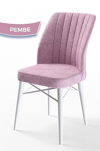 Canisa Flex Serisi, Üst Kalite Yemek Odası Sandalyesi, Gürgen Beyaz Ahşap Aya...