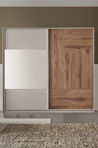 Enza Home Loreto 240 Cm Sürgü Kapaklı Gardrop