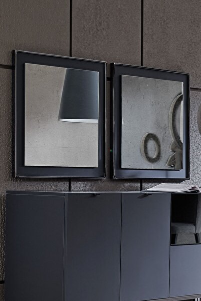 Enza Home Legato Siyah Ayna