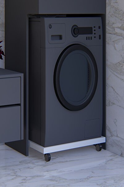 Fahrettin Küçük Beyaz Eşya Altlığı Çamaşır, Bulaşık Makinesi ve Buzdolabı Soba. 150 Kg Taşıma Kapasiteli Altlık.