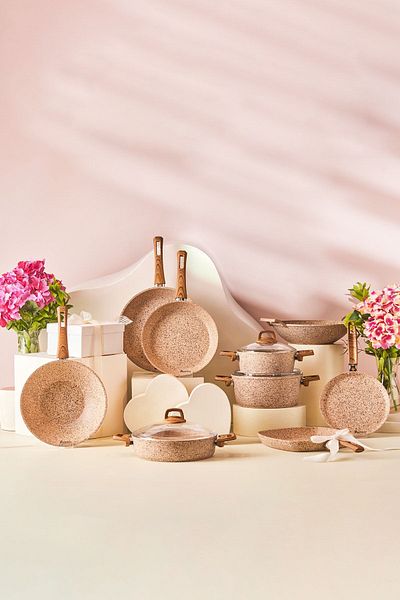 Karaca Avanos Wood Bio Granite Pan 26 Cm