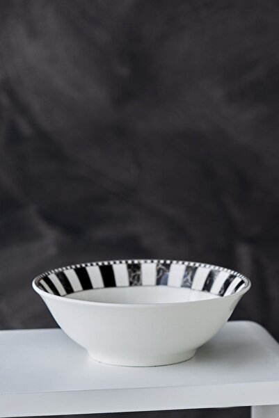 Karaca Damalı Porselen Salata Kasesi 14 Cm