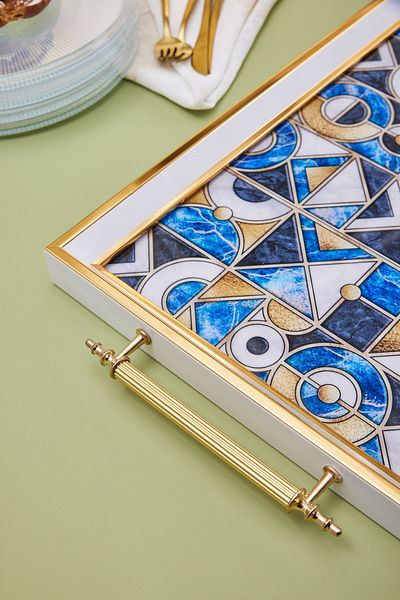 Karaca Nola Rectangular Tray 49x29 Cm
