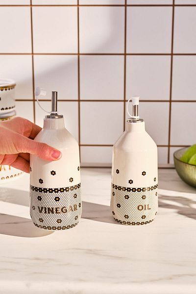 Karaca Bonte Set of 2 Oil and Vinegar