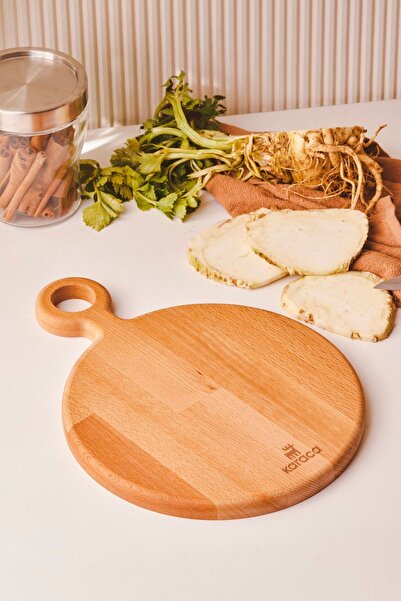 Karaca Woodland Round Kesme Tahtası L