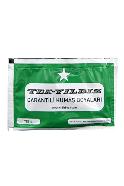 TekYıldız Tek Yıldız Kumaş Boyası Yeşil*2 li