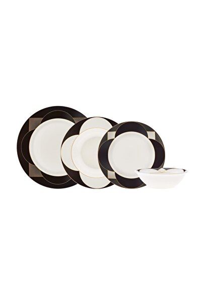 Karaca Forever Bone Lucero 24 Parça 6 Kişilik Yemek Takımı