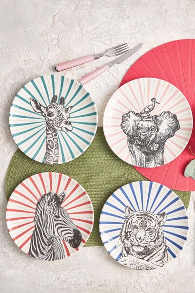 Karaca Safari Cake Set for 4 People