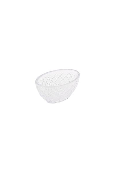 Karaca 14X7 cm Crystal Gondola Turkish Delight Bowl
