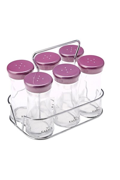 Karaca Ocha Purple 7 Piece Spice Set