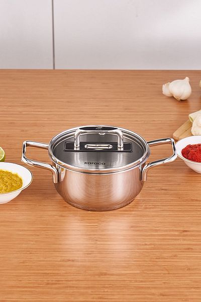 Karaca Grace Induction Base Steel Pot 14 Cm