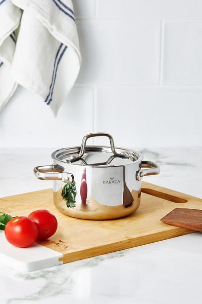 Karaca 3ply Powersteel 316 Steel Induction Base Mini Pot 10 Cm