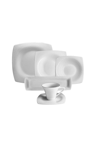 Karaca Fine Pearl Trove 26 Piece Breakfast Serving Set for 6 Persons
