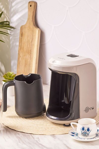 Karaca Hatır Hüps Turkish Coffee Machine with Milk Beige