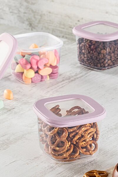 Karaca Forbs 3 Parça Küçük Boy Kavanoz/saklama Kabı 550 ml