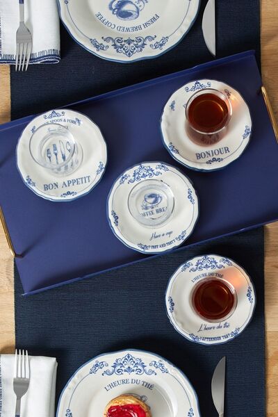 Karaca طقم شاي أنتيك 4 قطع 170 مل