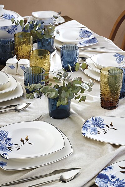 Karaca Dylan 60 Parça 12 Kişilik Porselen Yemek Takımı