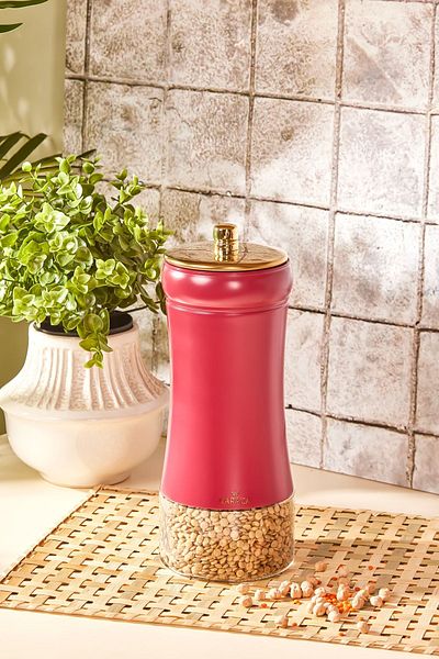 Karaca Gold Berry Vacuum Glass Jar Storage Container L