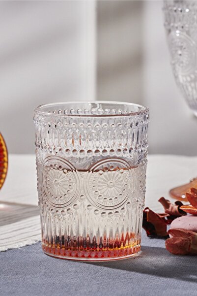 Karaca Sunflower Tekli Su Bardağı Turuncu 271 ml