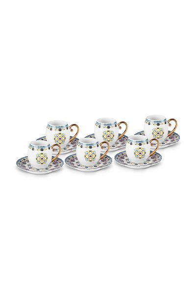 Karaca Valencia 6 Personality Coffee Cup - 90 ml