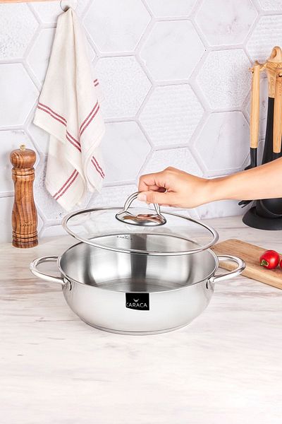 Karaca Jump Steel Carnivore Pot 28 Cm