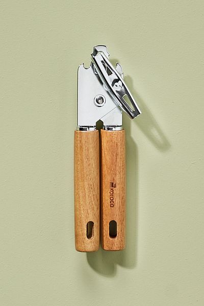 Karaca Woody Stainless Steel Jar Opener with Acacia Wood Handle 21 Cm