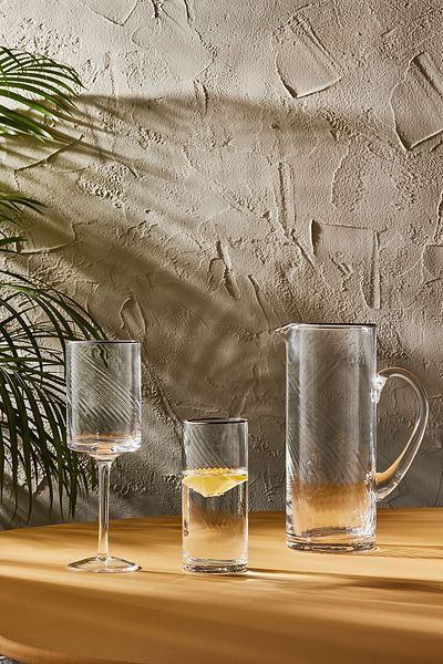 Karaca Ares 25 Piece Glass and Water Set Platinum
