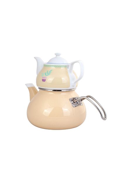 Karaca Candy Midi Cake Porcelain Teapot with Teapot