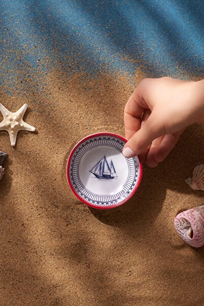 Karaca Marine Ship Melamine Snack Bowl 9 cm