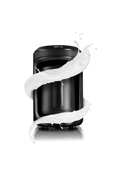 Karaca Shiny Black Memory Hüps Aroma Turkish Coffee Machine
