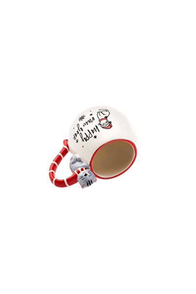 Karaca New Year Christmas Cat Mug Np22