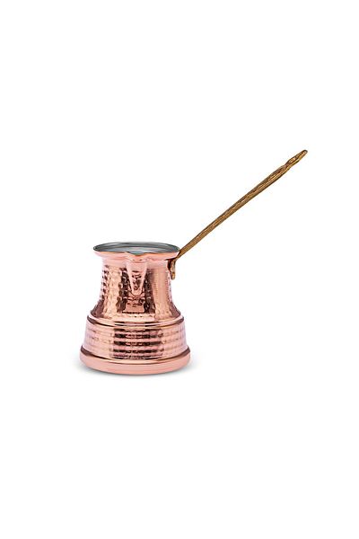 Karaca Copper Colored Ahlat Coffee Pot - Large Model