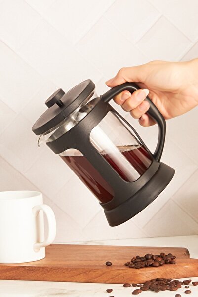 Karaca Cookplus Column Borosilicate Glass Black French Press 800 ml