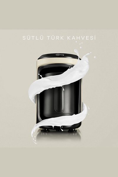 Karaca Hatır Hüps Turkish Coffee Machine with Milk Cream